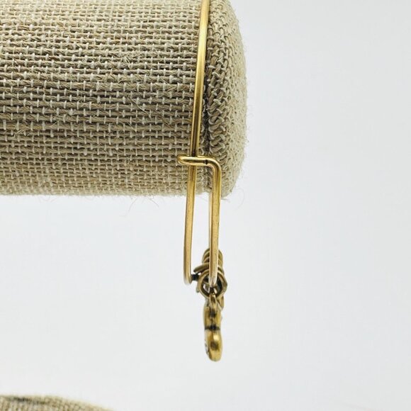 Heart Charm Bracelet ALEX AND ANI Signed Devilish Tail Gold Tone Bangle - Picture 4 of 6